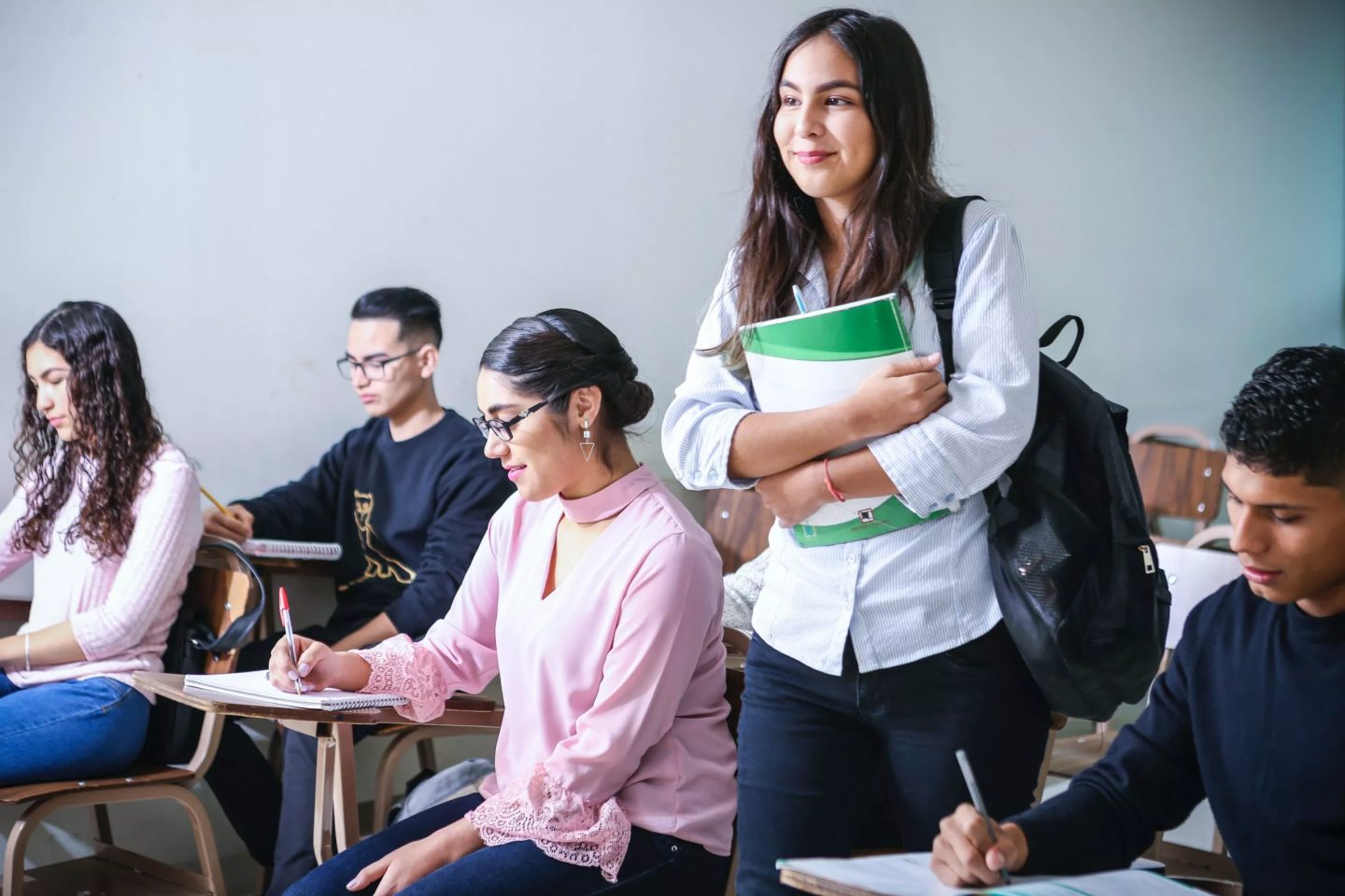 étudiants en classe